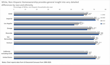 Homeownership in White Non-Hispanic Population